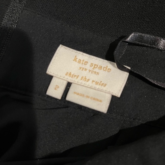 🖤 Kate Spade New York “Skirt The Rules” Skirt | Knee Length | Pockets | Size 2 - Picture 11 of 12